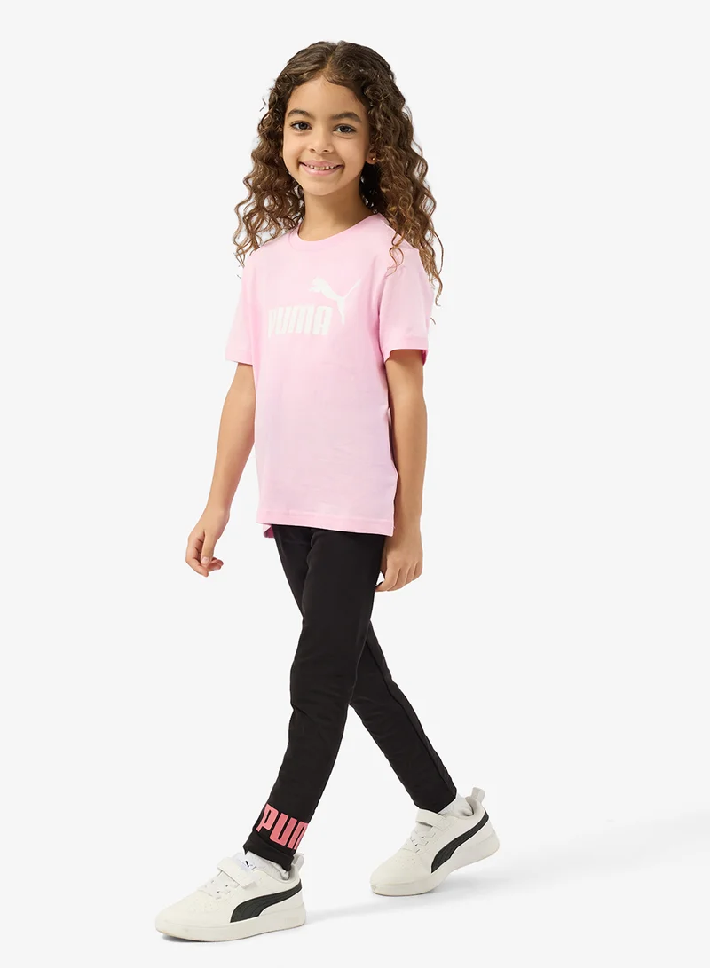 PUMA Youth Essential Two Color No.1 Logo Leggings